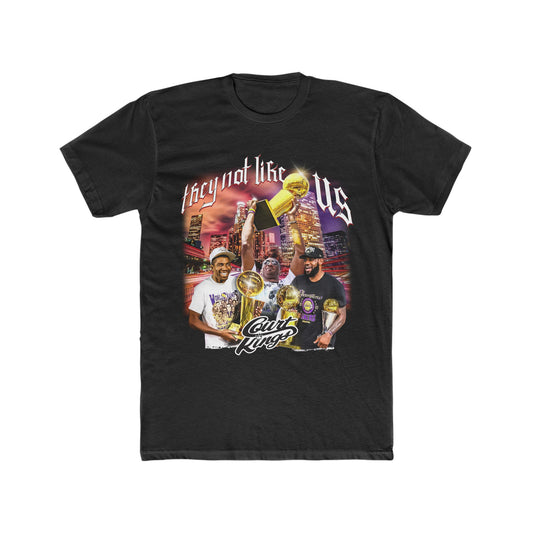 They Not Like US Los Angeles Men's Cotton Crew Tee Black