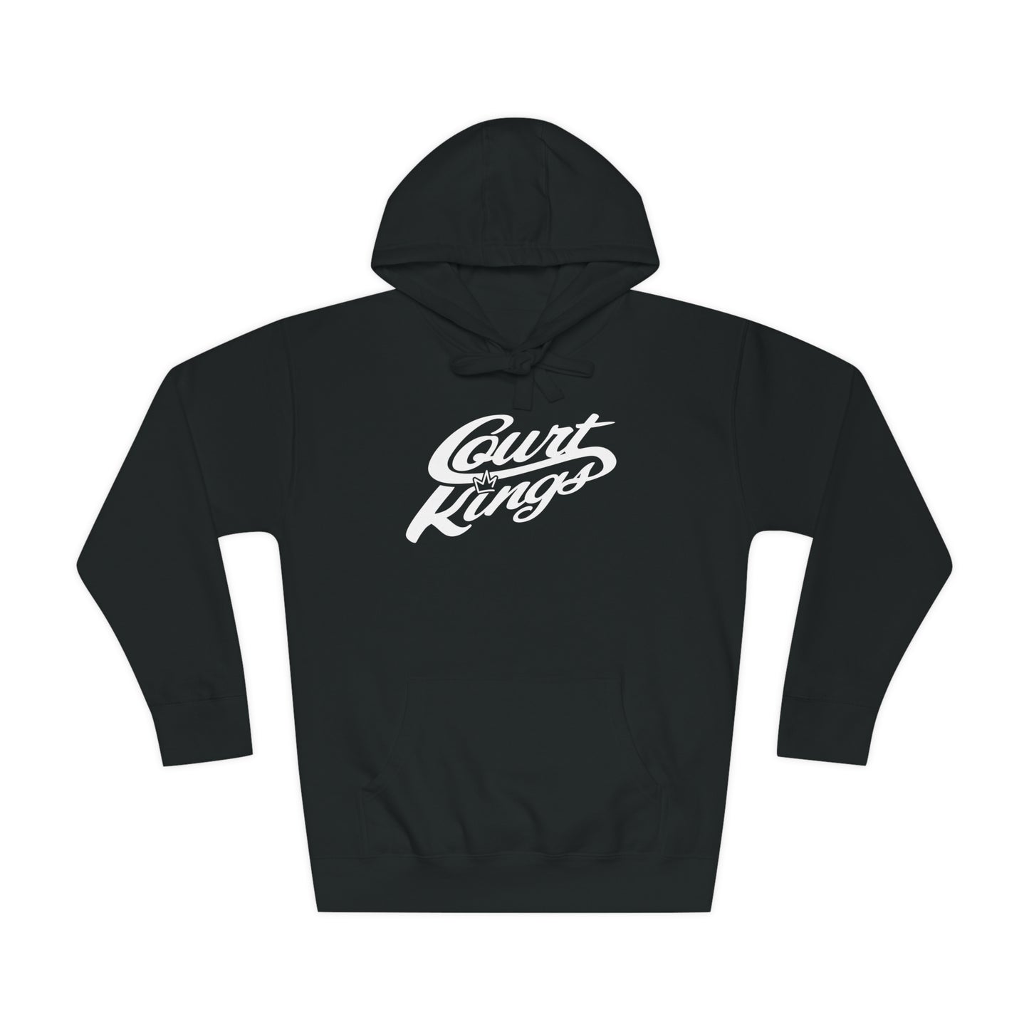 Court Kings Unisex Fleece Hoodie Black