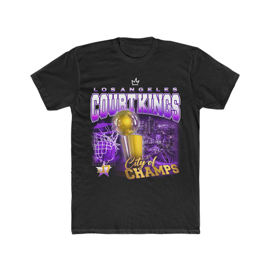Los Angeles Court Kings City of Champs Men's Cotton Crew Tee